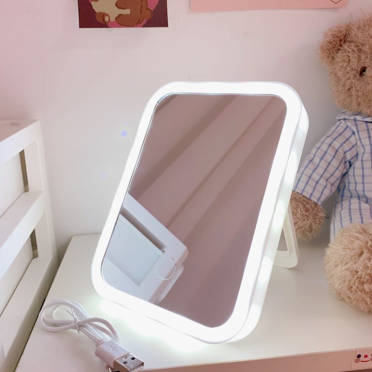 Portable LED Desktop Vanity Mirror