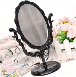 Black Vanity Mirror 1