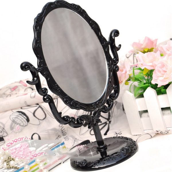 Black Vanity Mirror 1