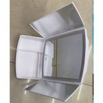 Luminous three folding vanity mirror