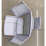 Luminous three folding vanity mirror 3