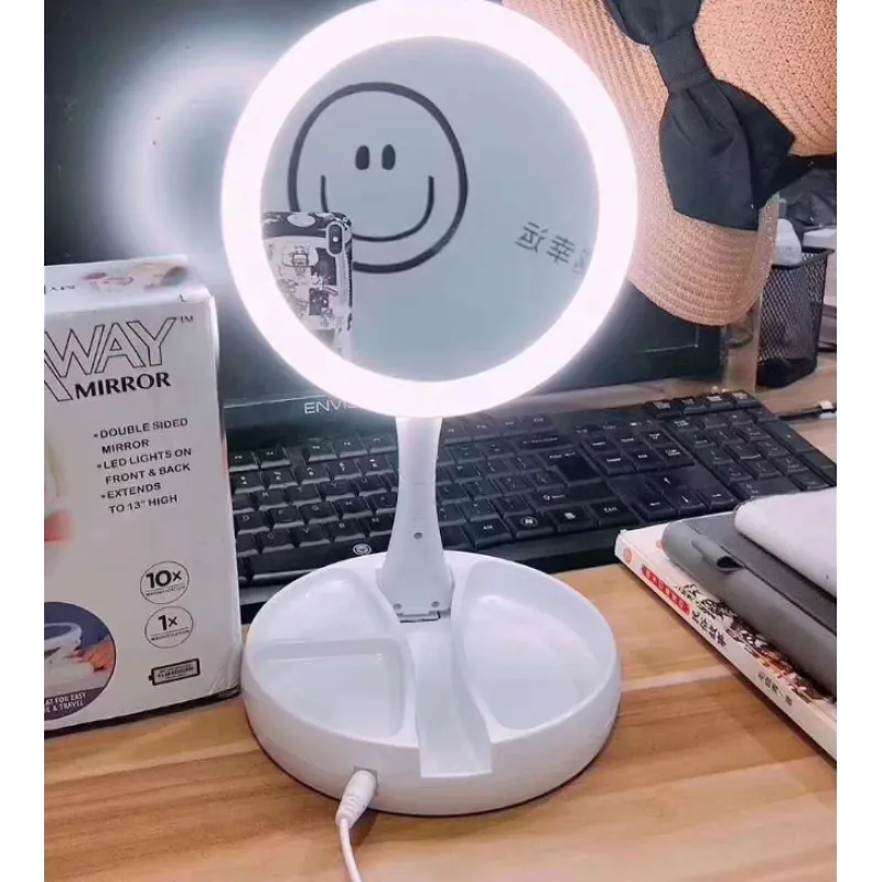 Multi Function USB Charging LED Makeup Vanity Mirror