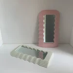 wavy desktop vanity mirror 1